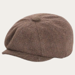 casquette gavroche enfant marron