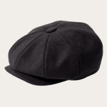 Casquette gavroche laine noir